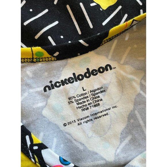 Spongebob short sleeve top L Rue21 New with tags Nickelodeon stretch - Picture 6 of 6
